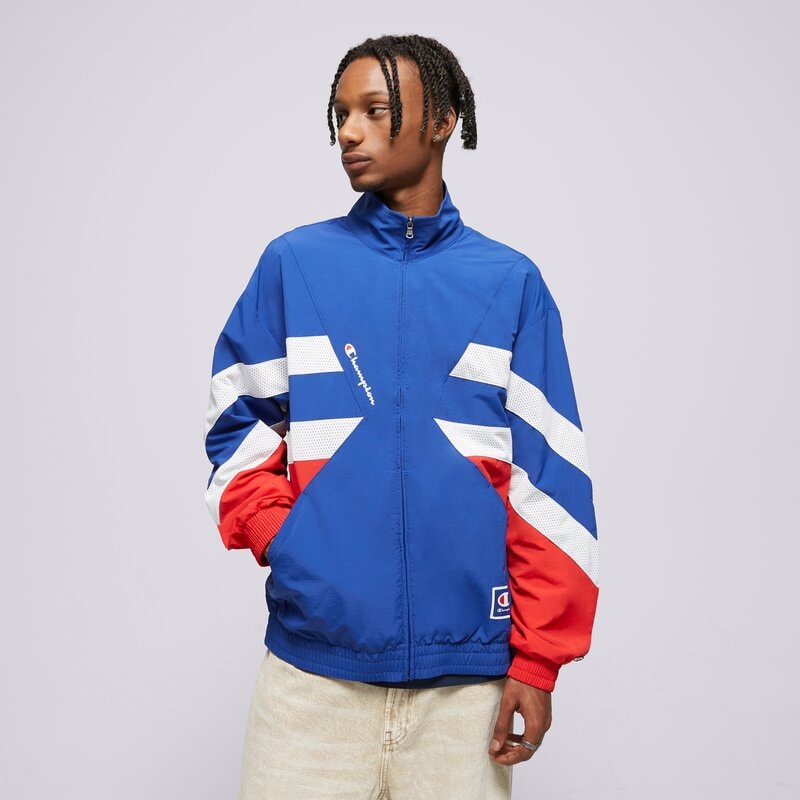 CHAMPION DŽEMPERIS FULL ZIP   MARŠKINĖLIAI RETRO SPORT