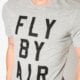 Vyriški marškinėliai NIKE MARŠKINĖLIAI AIR FLY BY TEE 822648063 spalva pilka