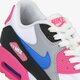 Vaikiški kedai NIKE AIR MAX 90 LTR (GS)  833376-107 spalva pilka