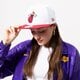 Vyriška kepurė su snapeliu NEW ERA KEPURĖ WHT CROWN TEAM 950 HEAT MIAMI HEAT 60358010 spalva balta