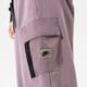 Moteriškos kelnės NIKE KELNĖS W NSW CARGO FLC PANT SU dx2323-531 spalva violetinė