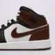 Vaikiški kedai JORDAN AIR 1 MID SE  hf3193-102 spalva ruda