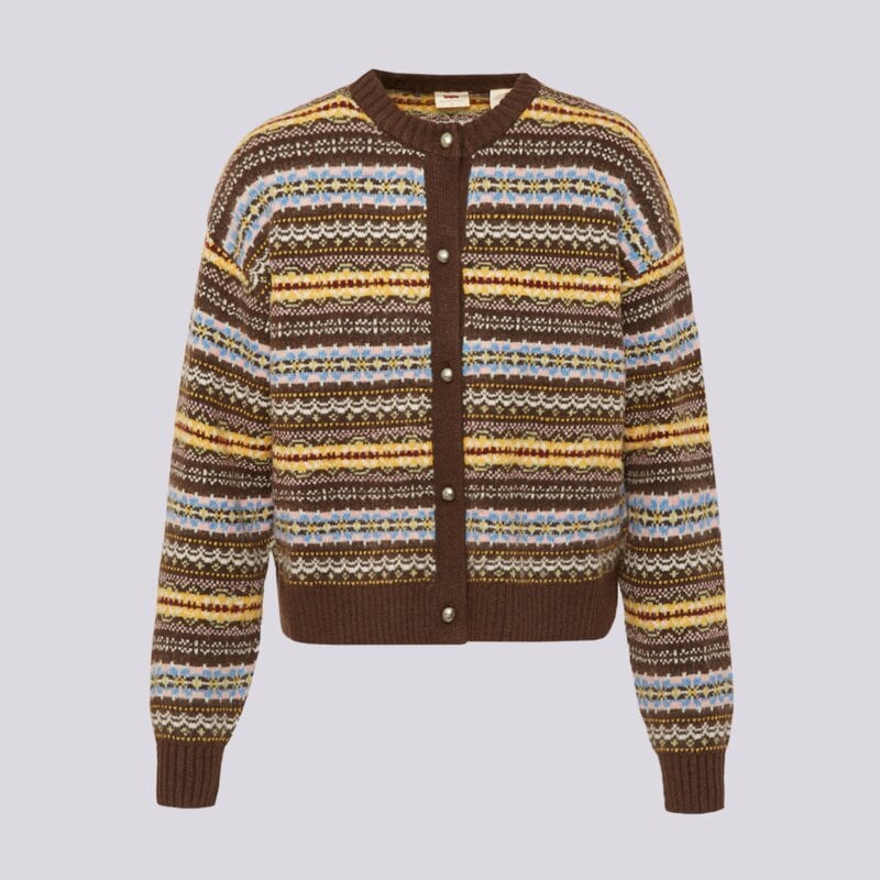 LEVI'S MEGZTINIS CHARLOTTE CREWNECK CARDIGAN