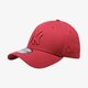 Vaikiška kepurė su snapeliu NEW ERA KEPURĖ LEAGUE ESSENTIAL 39THIRTY NEW YORK YANKEES CA 80536613 spalva tamsiai raudona