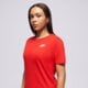 Moteriški marškinėliai NIKE MARŠKINĖLIAI W NSW CLUB SS TEE dx7902-657 spalva raudona