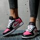 Vaikiški kedai AIR JORDAN 1 LOW (GS) 554723-106 spalva rožinė