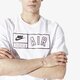 Vyriški marškinėliai NIKE MARŠKINĖLIAI SS M NSW TEE CLTR NIKE AIR av9963-100 spalva balta