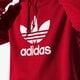 Vyriškas džemperis ADIDAS DŽEMPERIS TREFOIL HOODIE ADICOLOR dx3614 spalva raudona