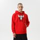 Vyriškas džemperis NIKE DŽEMPERIS SU GOBTUVU CHI   M NK FLC PO ESSNTL FTPK NBA dh9294-657 spalva raudona