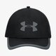 Vaikiška kepurė su snapeliu UNDER ARMOUR KEPURĖ MEN'S TRAIN ONE PANEL CAP 1316542-001 spalva juoda