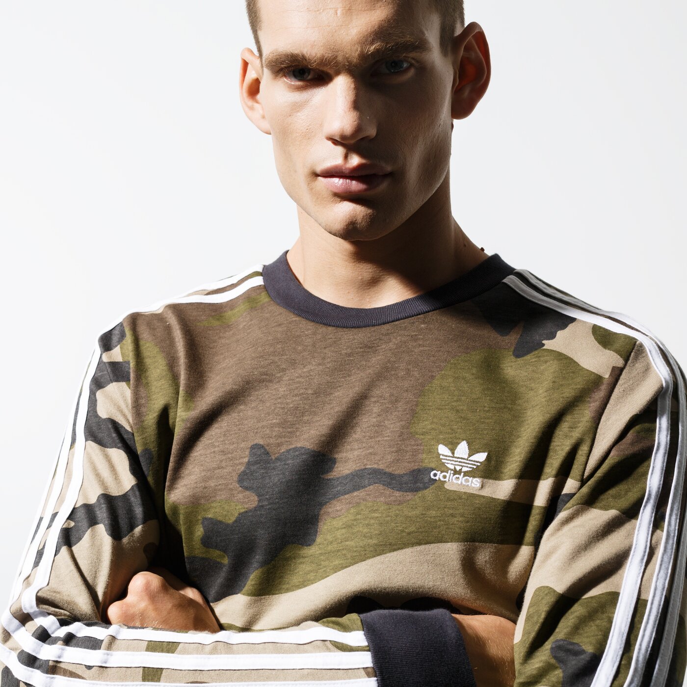 adidas camo ls tee