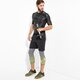 Vyriškos kelnės UNDER ARMOUR TAMPRĖS HG ARMOUR COMP GRAPHIC 3/4 1298232-041 spalva pilka