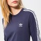 Moteriški marškinėliai ADIDAS MARŠKINĖLIAI 3STR LONGSLEEVE he6877 spalva tamsiai mėlyna