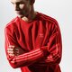 Vyriškas džemperis ADIDAS DŽEMPERIS 3-STRIPES CREW ej9693 spalva raudona