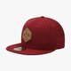 Vaikiška kepurė su snapeliu NEW ERA KEPURĖ HEX PATCH FITTED NE MRN 80469159 spalva tamsiai raudona