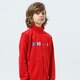 Vaikiškas džemperis ADIDAS DŽEMPERIS UŽSEGAMAS TRACKMARŠKINĖLIAI MM gn7438 spalva raudona