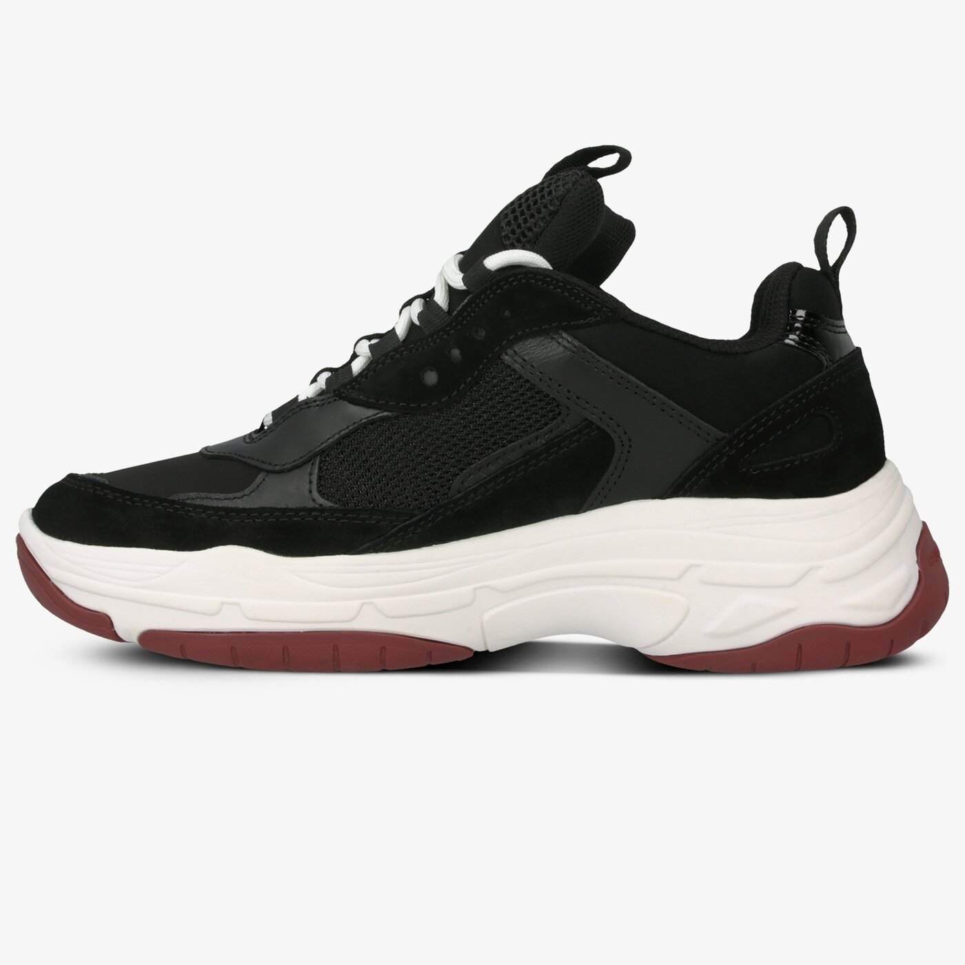 calvin klein maya chunky trainers in black