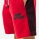 Vaikiški JORDAN ŠORTAI JUMPMAN X NIKE FT SHORT BOY 95b452-r78 spalva tamsiai raudona