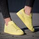Moteriški kedai PUMA SUEDE CLASSIC CASUAL EMBOSS 36137207w spalva geltona