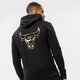 Vyriškas džemperis NEW ERA DŽEMPERIS SU GOBTUVU METALLIC HOODY BULLS CHICAGO BU 12590872 spalva juoda