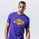 Vyriški marškinėliai NIKE MARŠKINĖLIAI LOS ANGELES LAKERS TEE EARNED EDITION NBA cz7273-547 spalva violetinė