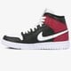 Moteriški kedai AIR JORDAN 1 MID  bq6472-016 spalva juoda