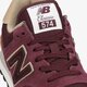 Moteriški kedai NEW BALANCE 574  ml574bg2 spalva tamsiai raudona