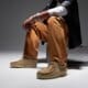 CLARKS WALLABEE LITE 26327369 spalva rusvai gelsva