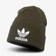 Vaikiška kepurė ADIDAS KEPURĖ  ŽIEMINĖ TREFOIL BEANIE dh4298 spalva rusvai žalsva