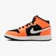 Vaikiški kedai AIR JORDAN 1 MID BG 554725-062 spalva oranžinė