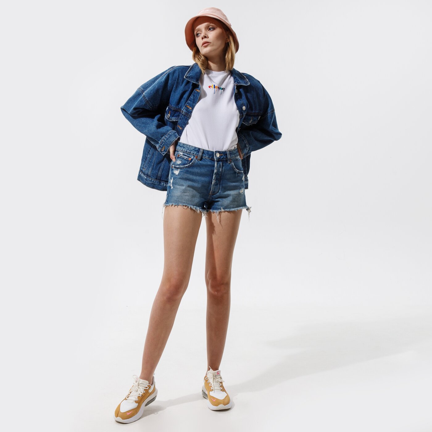 Moteriški marškinėliai ELLESSE MARŠKINĖLIAI ROSEMUND TEE WHT sgi11089908 spalva balta