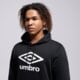 Vyriškas džemperis UMBRO DŽEMPERIS SU GOBTUVU LARGE LOGO 66412u-060 spalva juoda