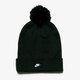 Vaikiška kepurė NIKE KEPURĖ  ŽIEMINĖ U NK BEANIE RED SSNL 878119332 spalva žalia
