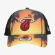 Vyriška kepurė su snapeliu NEW ERA KEPURĖ SUMMER CITY TRUCKER HEAT MIAMI HEAT BLK 60137589 spalva daugiaspalvė