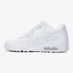 Vaikiški kedai NIKE AIR MAX 90 LEATHER (GS)  833412-100 spalva balta