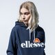 Moteriškas džemperis ELLESSE DŽEMPERIS SU GOBTUVU TORICES NAVY sgs03244429 spalva tamsiai mėlyna