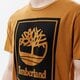 Vyriški marškinėliai TIMBERLAND MARŠKINĖLIAI YC SS STACK   LOGO TEE (REGULAR) STA tb0a2aj1p571 spalva ruda