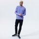 Vyriškas džemperis ADIDAS DŽEMPERIS ESSENTIAL CREW gn3410 spalva violetinė