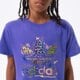 Vaikiški marškinėliai ADIDAS MARŠKINĖLIAI LOVEUNI TREF T GIRL hg3899 spalva violetinė