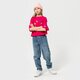 Vaikiški marškinėliai ADIDAS MARŠKINĖLIAI CROPPED TEE GIRL he4776 spalva rožinė