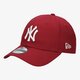 Vaikiška kepurė su snapeliu NEW ERA KEPURĖ MLB LEAGUE NY YANKEES CAR 80468933 spalva tamsiai raudona