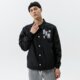 Vyriška rudeninė striukė NIKE STRIUKĖ BKN M NK JKT COACHES CTS 75 NBA db1429-010 spalva juoda
