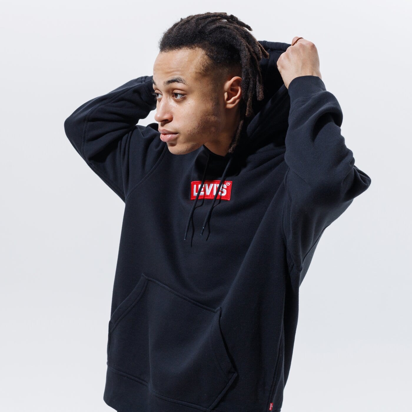 GOBTUVU RELAXED GRAPHIC HOODIE 