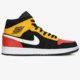 Vyriški kedai AIR JORDAN 1 MID SE 852542-087 spalva juoda
