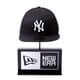 Vaikiška kepurė su snapeliu NEW ERA KEPURĖ MLB BASIC NY YANKEES 10003436 spalva juoda