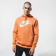 Vyriškas džemperis NIKE DŽEMPERIS SU GOBTUVU SPORTSWEAR CLUB FLEECE bv2973-871 spalva oranžinė