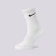 Moteriškos kojinės NIKE KOJINĖS 3PPK VALUE COTTON CREW sx4508-101 spalva balta