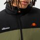 Vyriška žieminė striukė ELLESSE STRIUKĖ PŪKINĖ NEBULA JACKET BLK/KHA shk12789043 spalva juoda