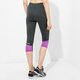 Moteriškos kelnės UNDER ARMOUR TAMPRĖS FLY BY RUN CAPRI 1271531016 spalva juoda