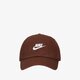 Vaikiška kepurė su snapeliu NIKE KEPURĖ U NSW H86 FUTURA WASH CAP 913011-217 spalva ruda